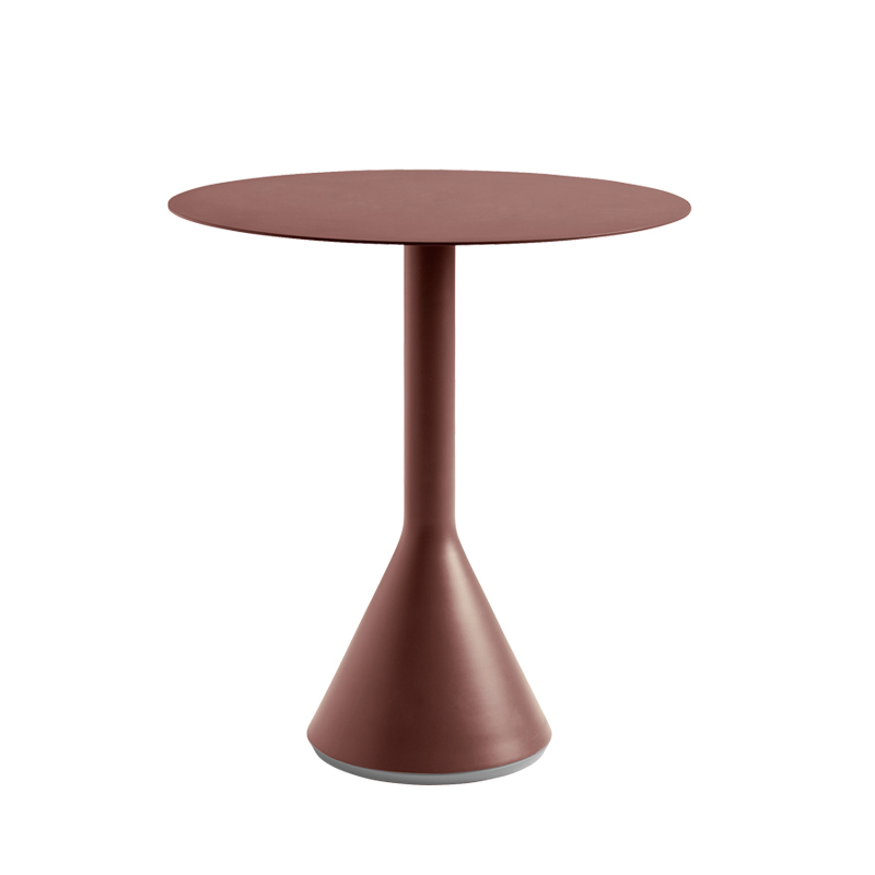 Table extérieur PALISSADE CONE Rouge fer HAY