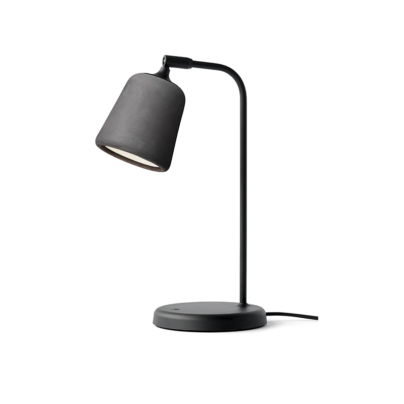 Lampe à poser MATERIAL Béton gris foncé NEW WORKS
