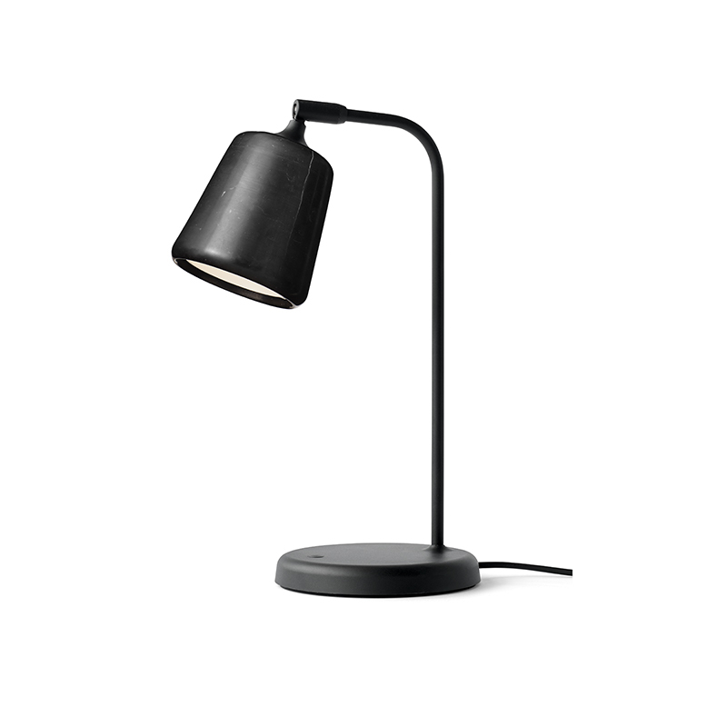 Lampe à poser MATERIAL Marbre noir NEW WORKS