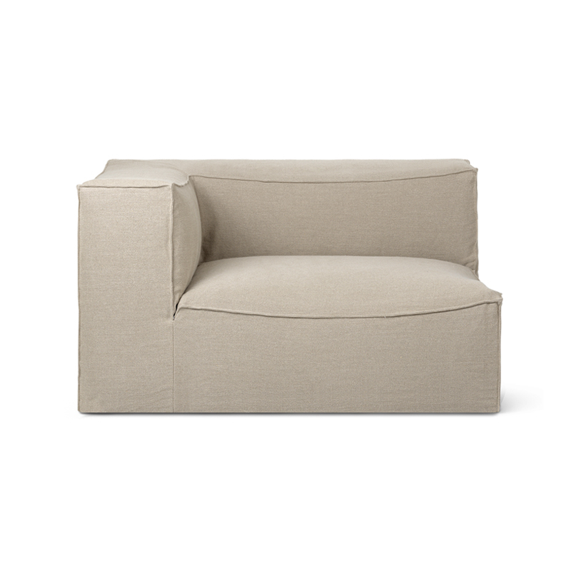 Canapé CATENA module accoudoir gauche L400 Naturel FERM LIVING