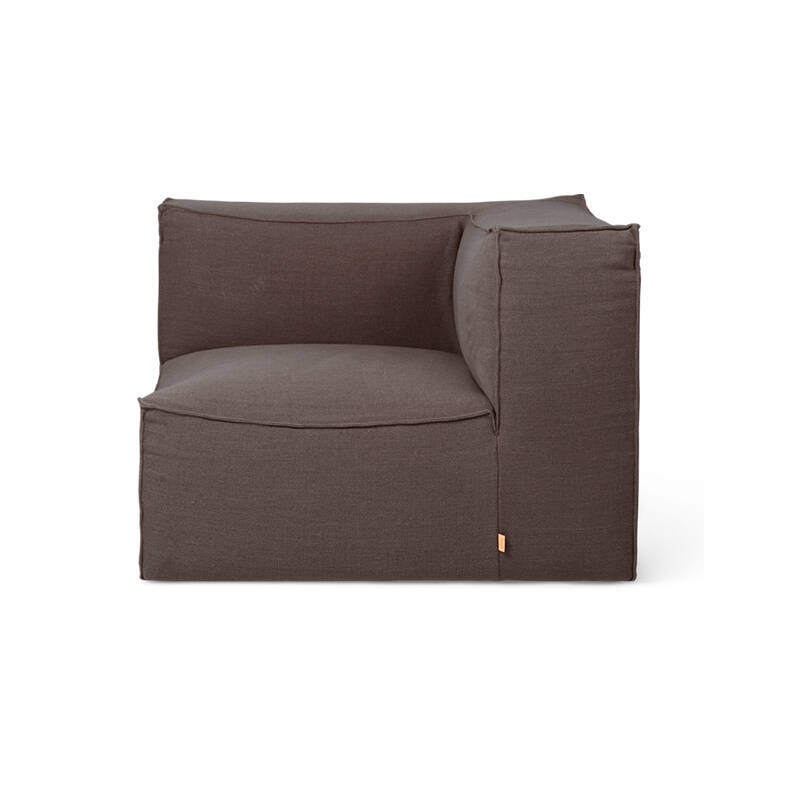 Canapé CATENA module d'angle L200 Marron FERM LIVING