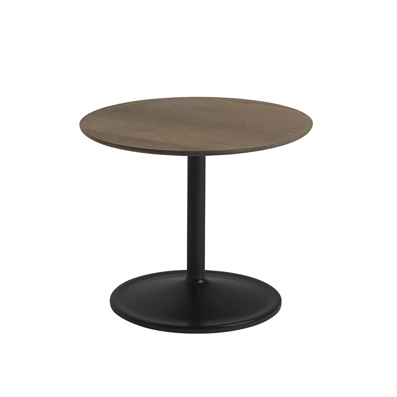 Table basse SOFT H 40 Chêne fumé/ noir MUUTO