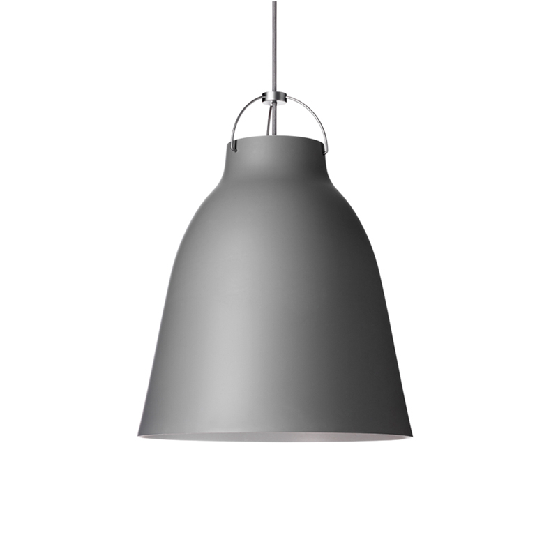 Suspension CARAVAGGIO P3 Gris 45 mat/ câble gris FRITZ HANSEN
