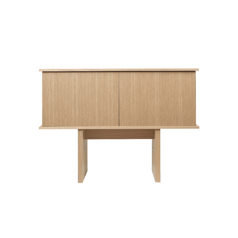 Meuble de rangement Buffet STILT SINGLE Chêne naturel FERM LIVING