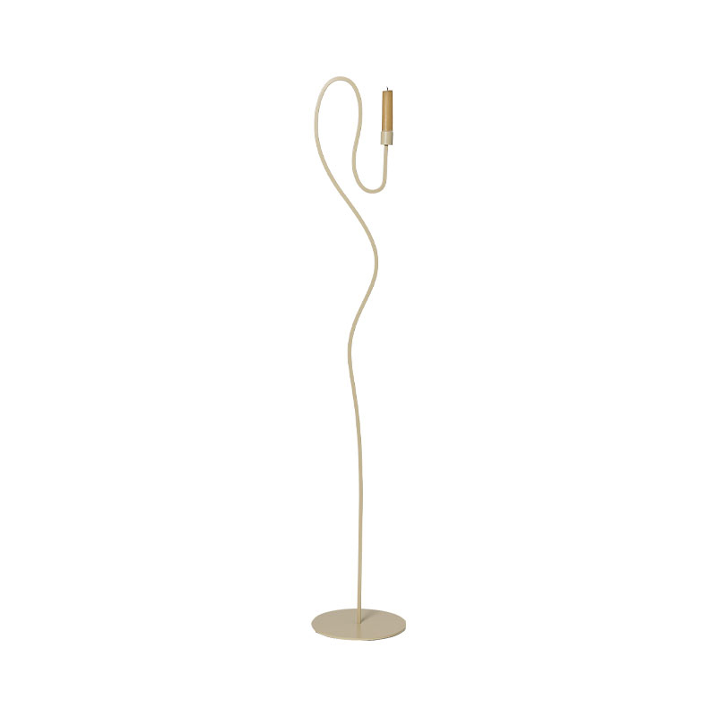 Photophore, bougeoir et bougie Chandelier VALSE H 113 Cachemire FERM LIVING