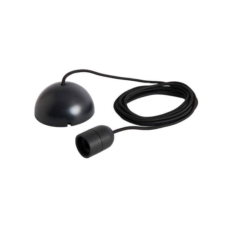 Accessoire luminaire Système électrique pour suspension COMMON Noir HAY
