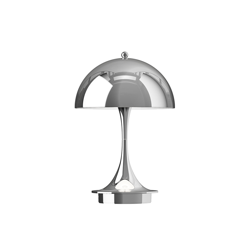 Lampe sans fil PANTHELLA 160 PORTABLE V3 Chrome LOUIS POULSEN