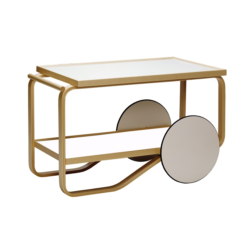 Desserte TEA TROLLEY 901 Blanc ARTEK