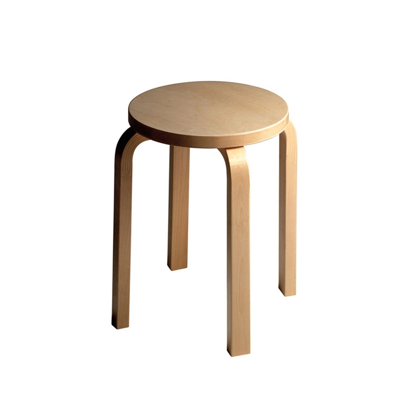 Tabouret E60 4 pieds Bouleau ARTEK