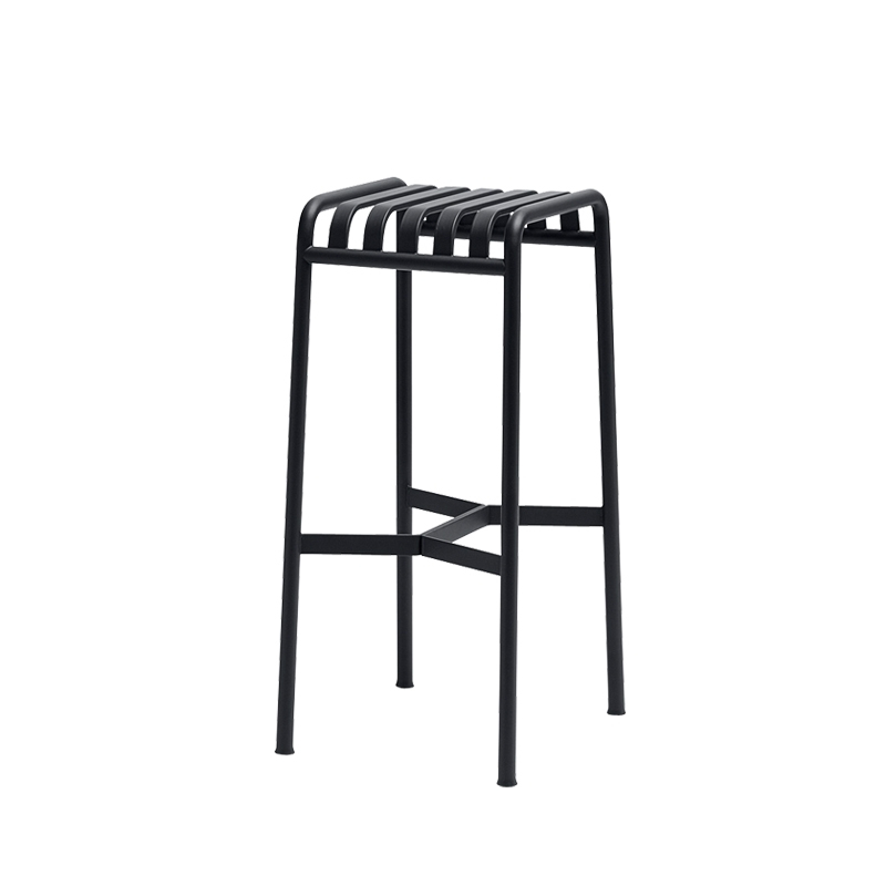 Tabouret haut PALISSADE Anthracite HAY