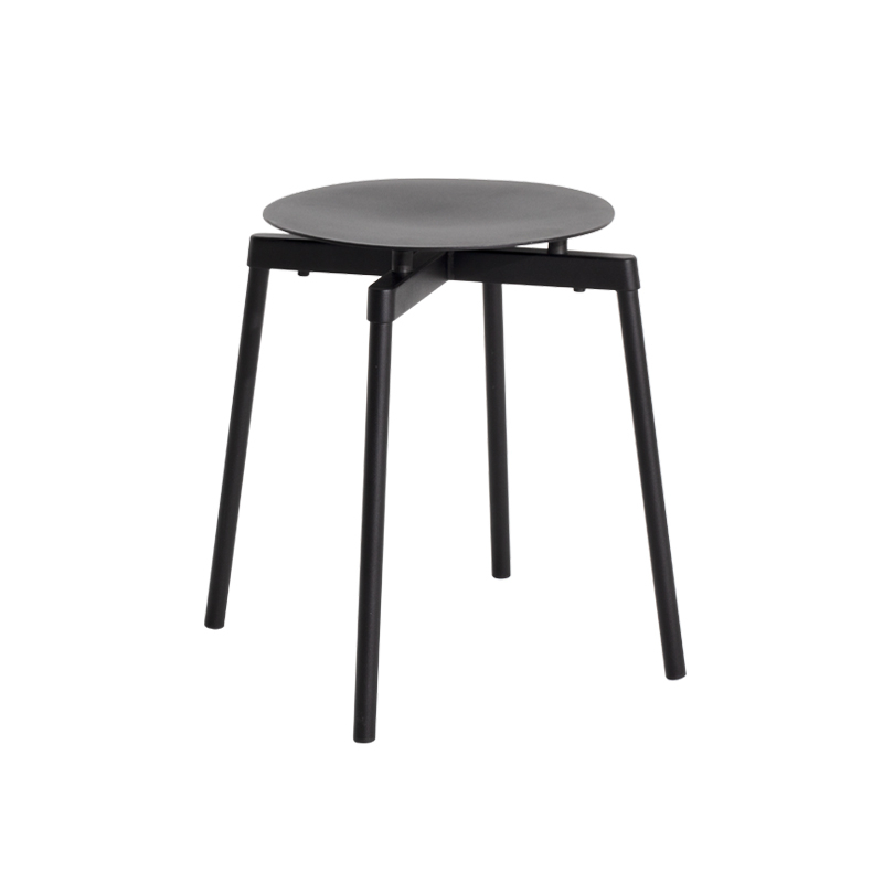 Tabouret FROMME Noir PETITE FRITURE
