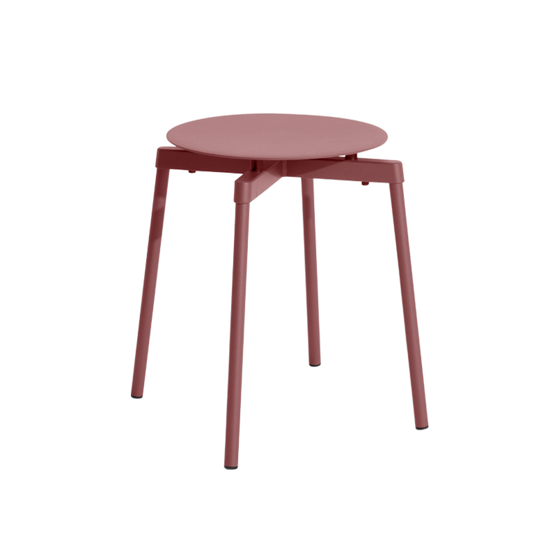 Tabouret FROMME Rouge brun PETITE FRITURE