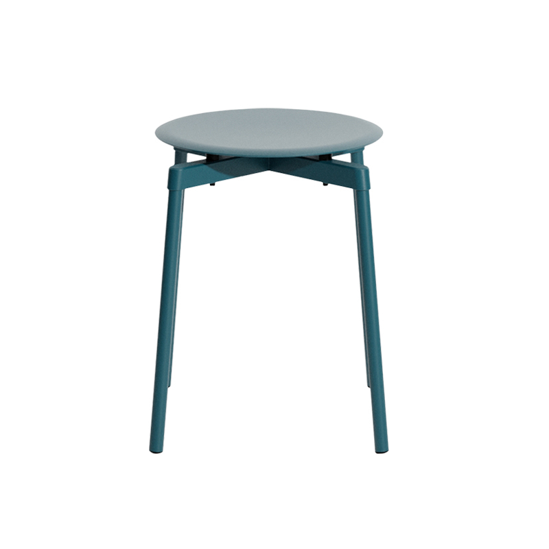 Tabouret FROMME Bleu océan PETITE FRITURE