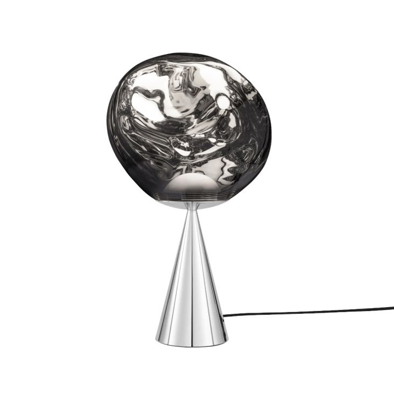 Lampe à poser MELT CONE FAT Chrome/ chrome TOM DIXON