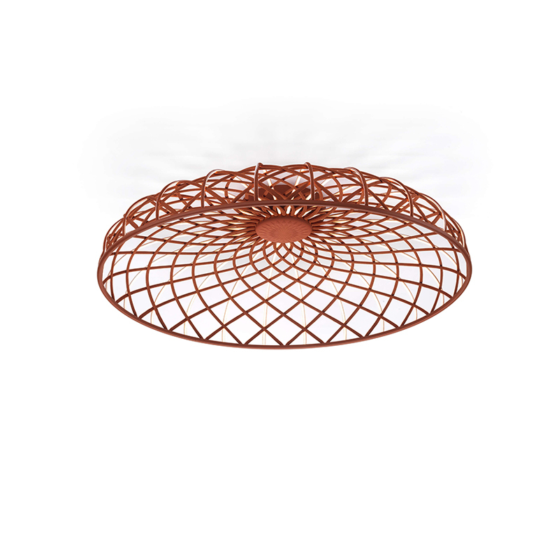 Plafonnier SKYNEST Rouge brique FLOS