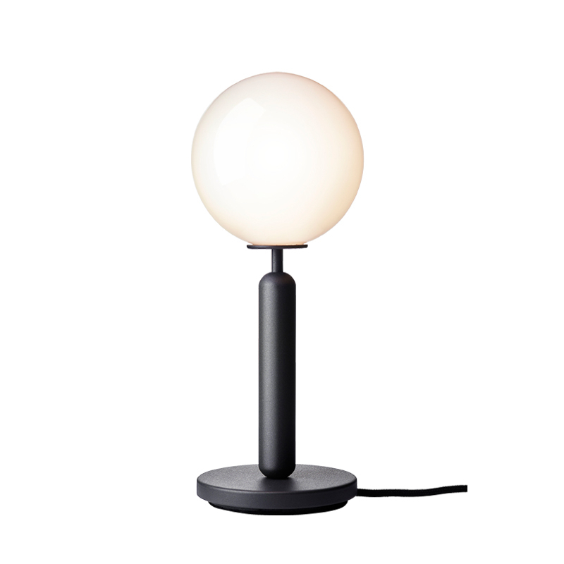 Lampe à poser MIIRA OPAL blanc opalin/ gris NUURA