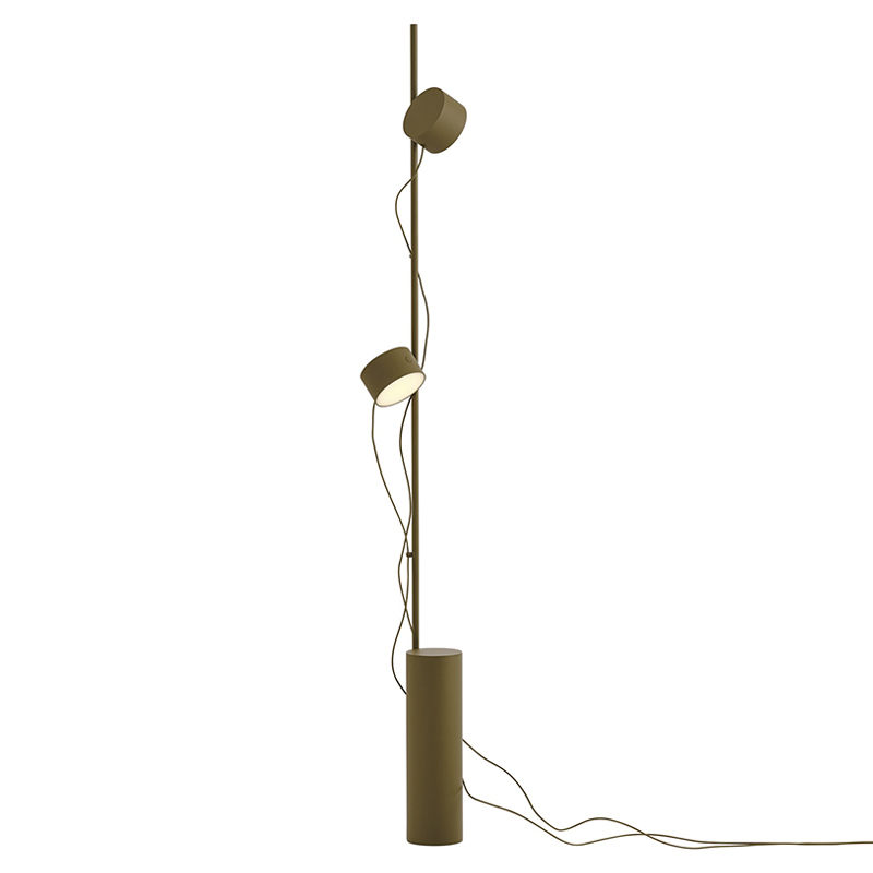 Lampadaire POST Vert brun MUUTO