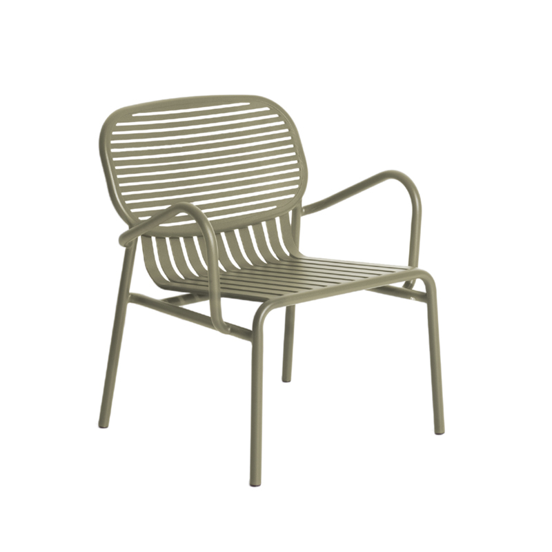 Fauteuil extérieur WEEK-END Vert jade PETITE FRITURE