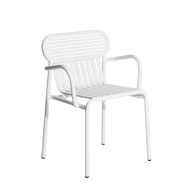 Chaise extérieur WEEK-END Blanc PETITE FRITURE