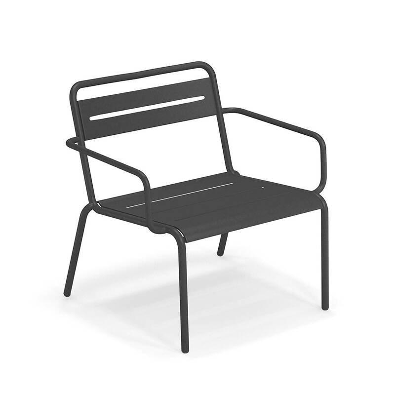 Fauteuil extérieur STAR Fer ancien EMU