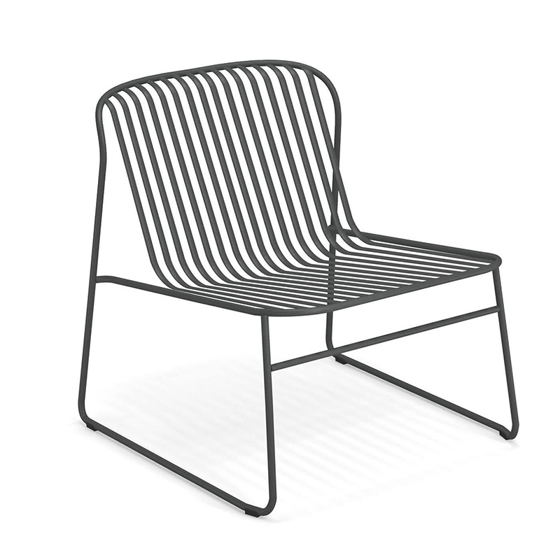 Fauteuil extérieur RIVIERA Fer ancien EMU