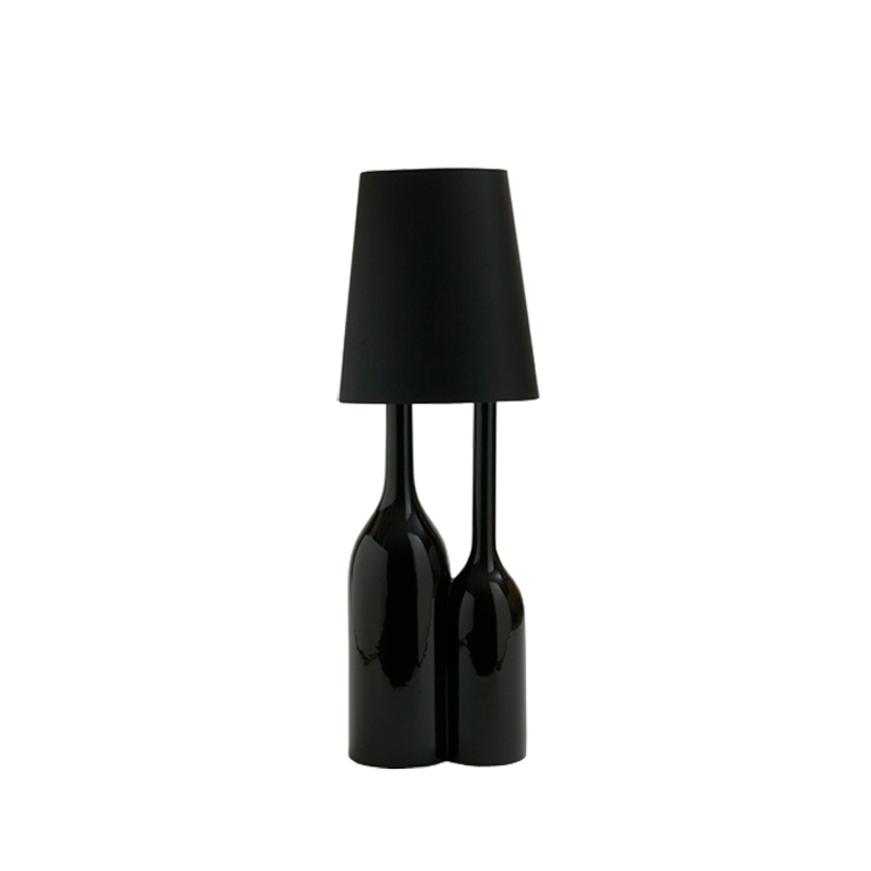 Lampe à poser CHAMPAGNE A DEUX Noir BOSA