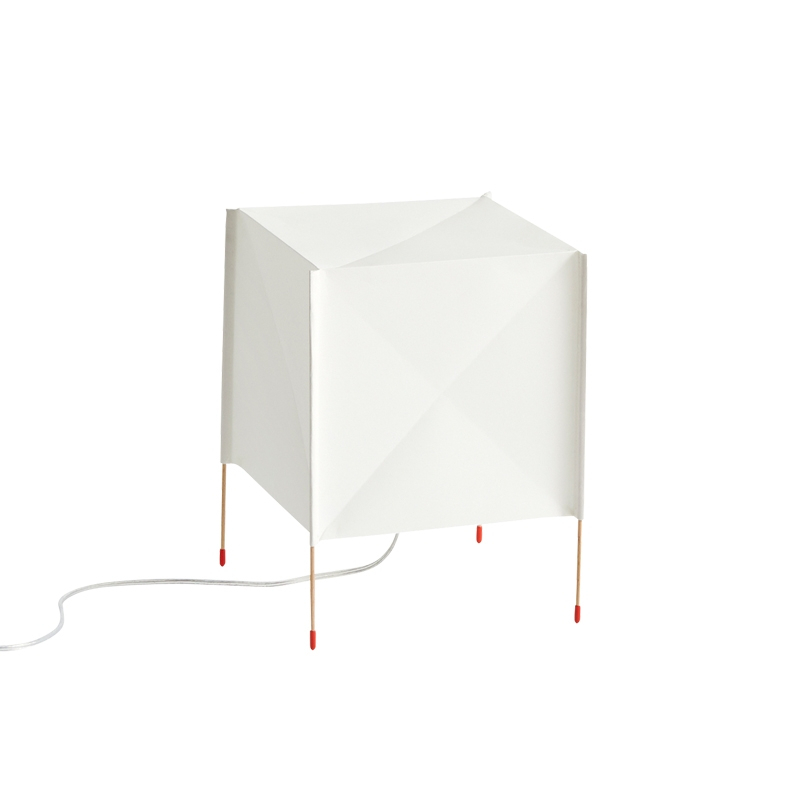 Lampe à poser PAPER CUBE Blanc HAY