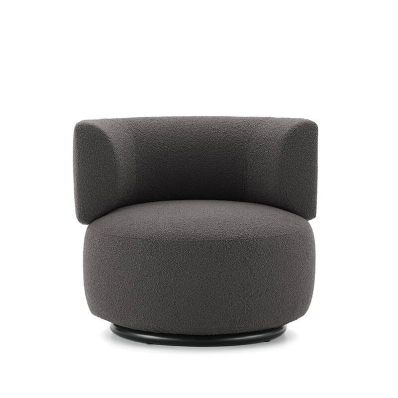 Fauteuil K-WAIT Bouclé Bouclé gris KARTELL