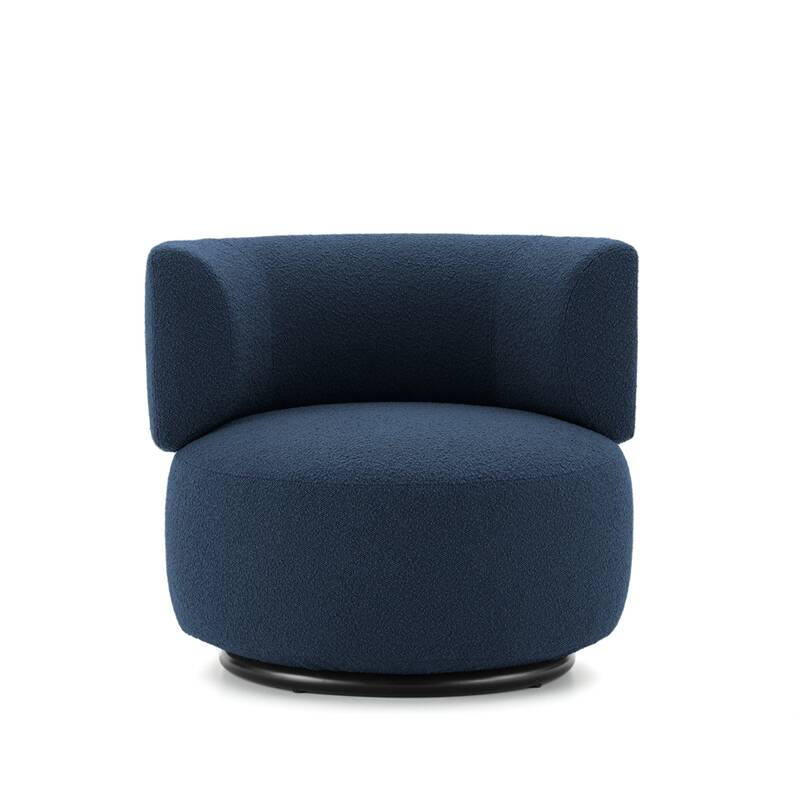 Fauteuil K-WAIT Bouclé Bouclé bleu KARTELL