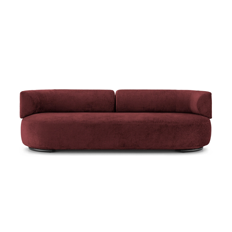 Canapé K-WAIT Chenille Chenille bordeaux KARTELL