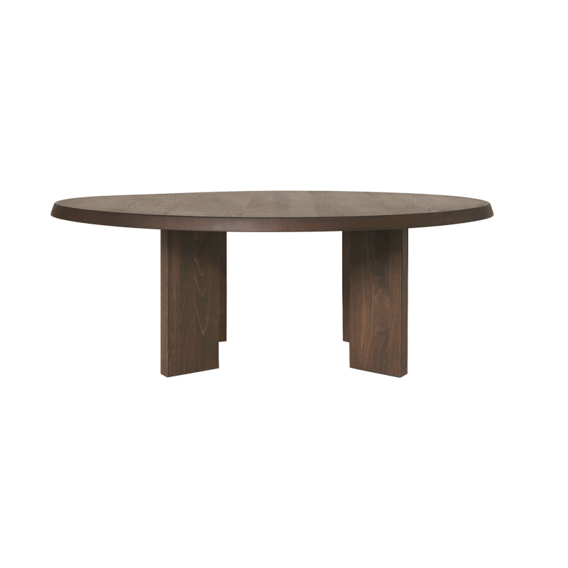 Table basse TARN Hêtre teinté foncé FERM LIVING