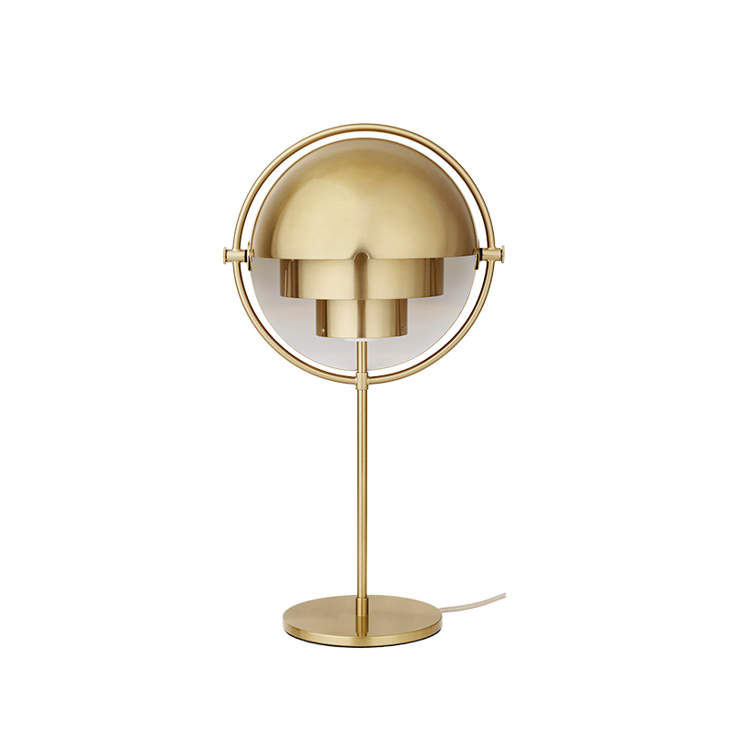 Lampe à poser MULTI-LITE Laiton GUBI