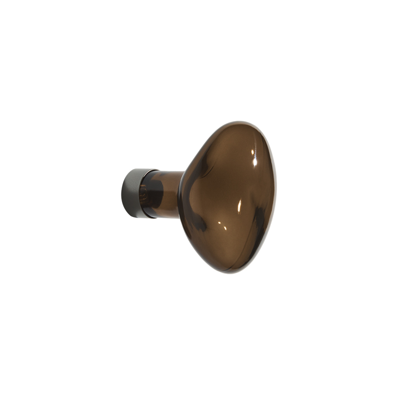 Patère Design Patère BUBBLE small Gris brun PETITE FRITURE