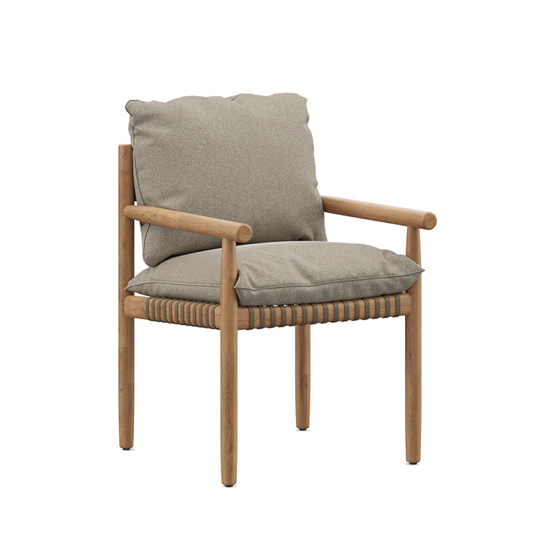 Chaise extérieur TIBBO Chalk DEDON