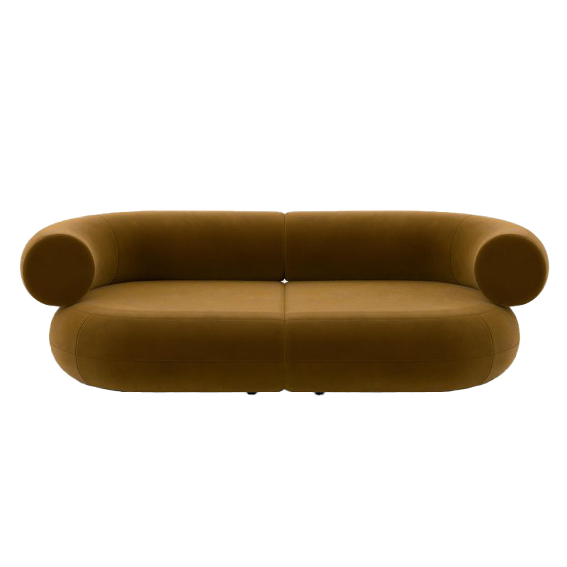 Canapé FAT CONFIGURATION 1 Gold Royal 132  TOM DIXON