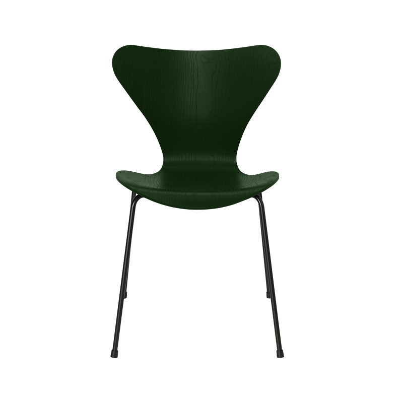 Chaise SERIE 7 Frêne teinté Vert FRITZ HANSEN