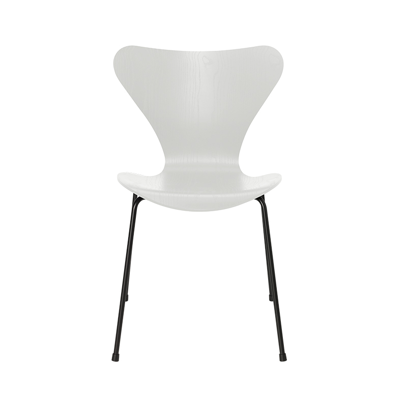 Chaise SERIE 7 Frêne teinté Blanc FRITZ HANSEN