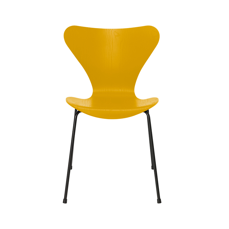 Chaise SERIE 7 Frêne teinté Jaune FRITZ HANSEN