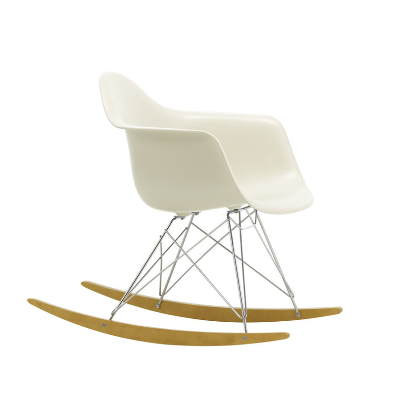 Fauteuil EAMES PLASTIC ARMCHAIR RAR Gris galet RE VITRA