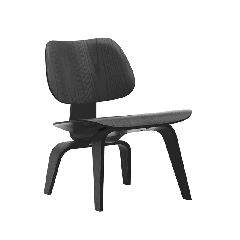 Fauteuil LCW Frêne noir VITRA