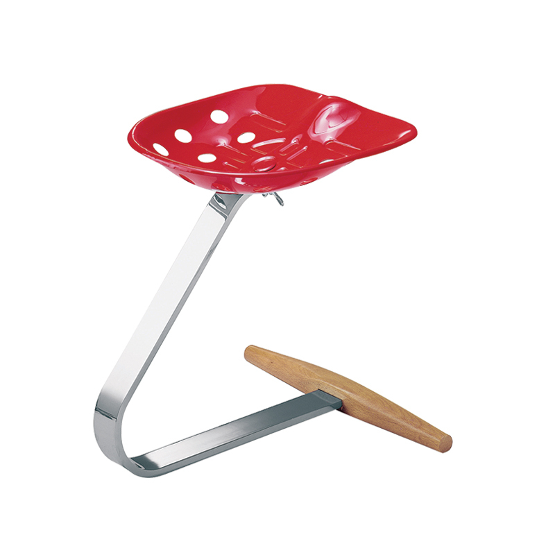 Tabouret MEZZADRO Rouge ZANOTTA
