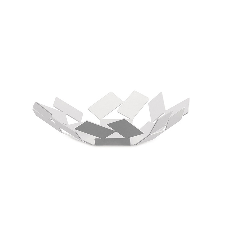 Centre de table & corbeille Coupe STANZA DELLO SCIROCCO L 24 Blanc ALESSI