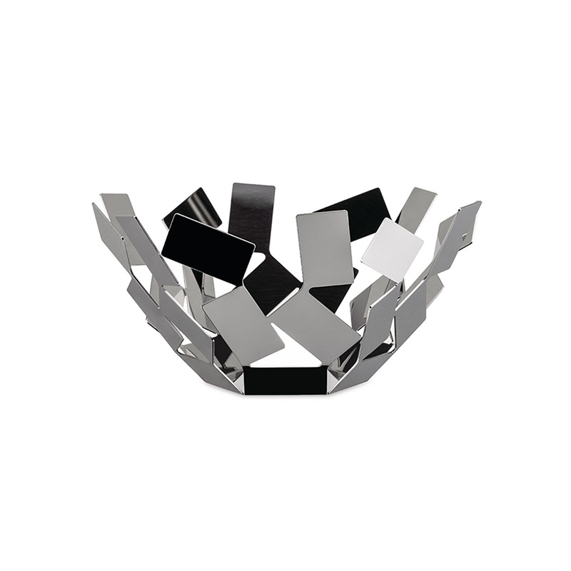 Centre de table & corbeille Coupe STANZA DELLO SCIROCCO Ø 27 cm Inox ALESSI