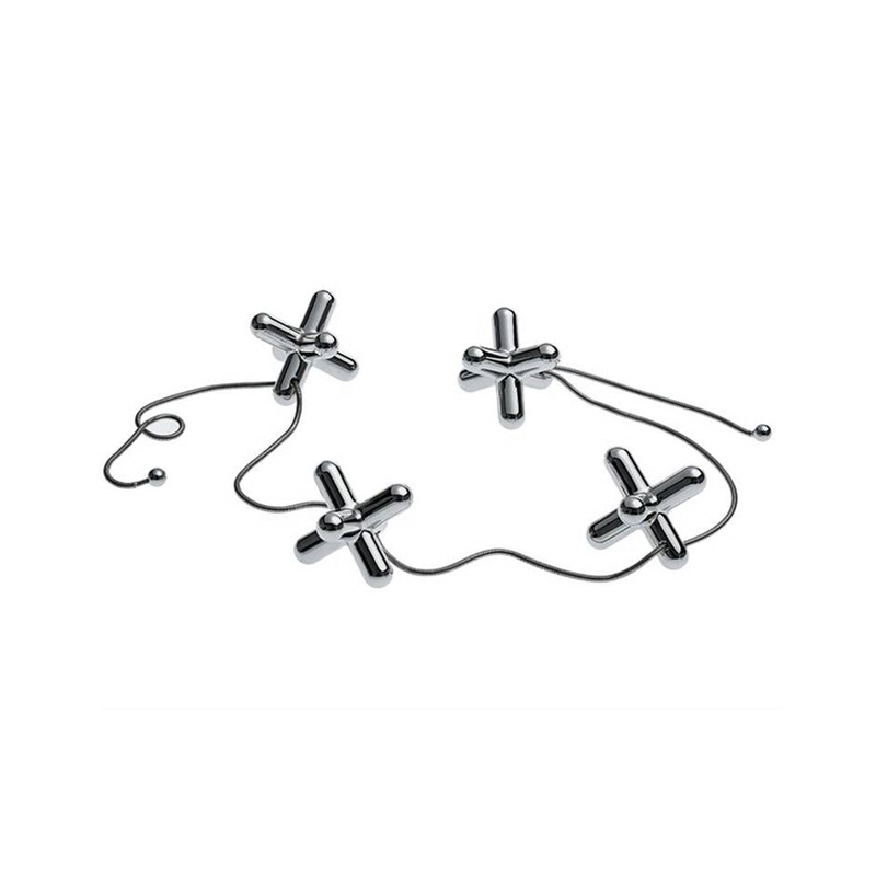 Accessoire de cuisine Dessous de plat TRIPOD Chrome ALESSI