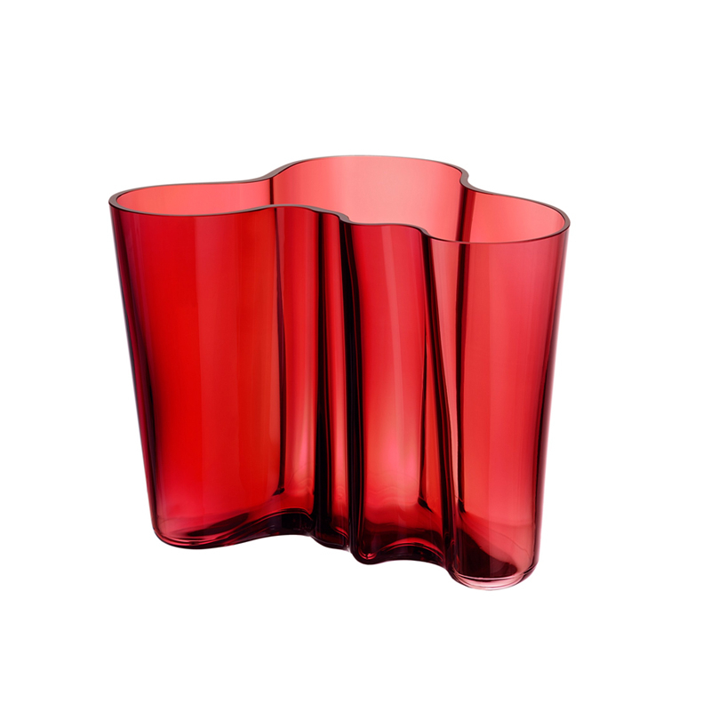 Vase Vase AALTO H 16 Cranberry IITTALA