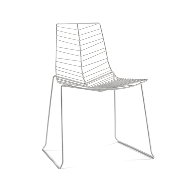 Chaise extérieur LEAF Blanc ARPER