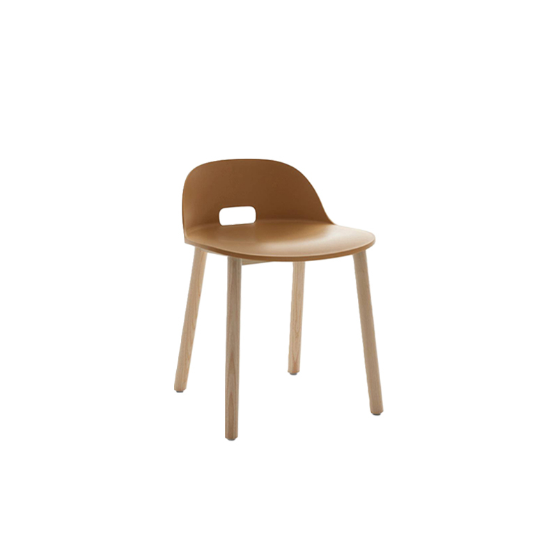 Chaise ALFI dossier bas Sable EMECO