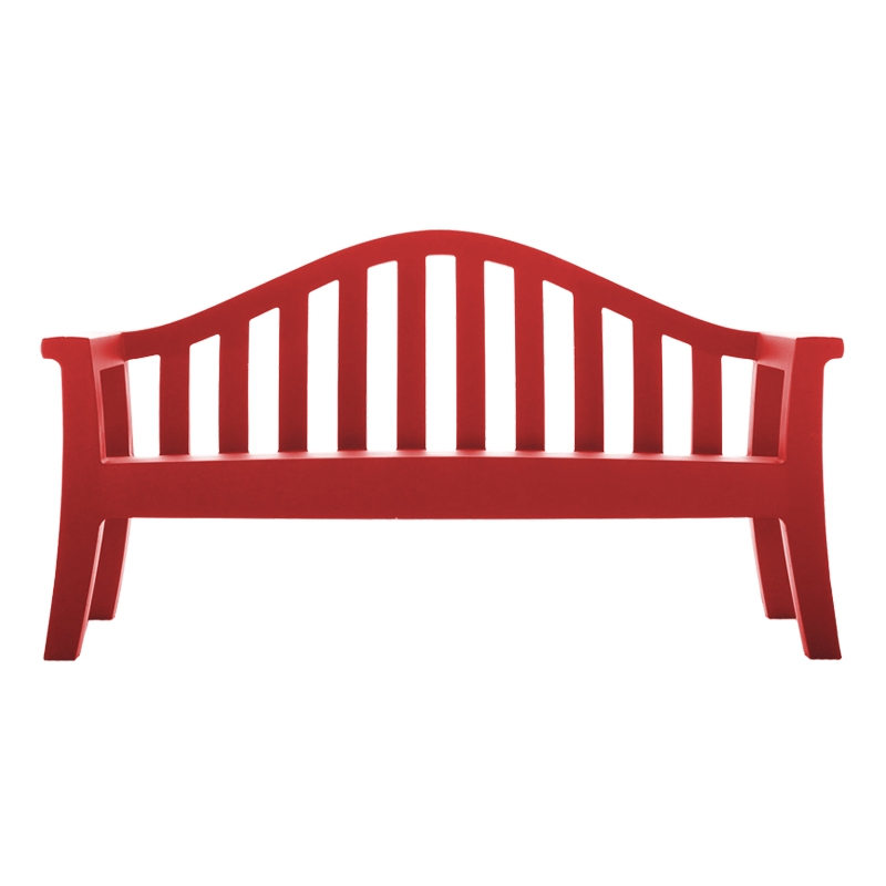 Banc extérieur GIULIETTA Rouge SERRALUNGA