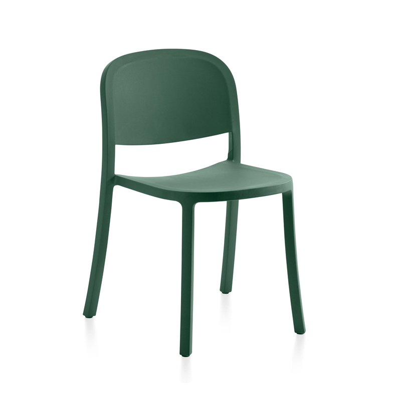 Chaise 1 INCH RECLAIMED Vert EMECO