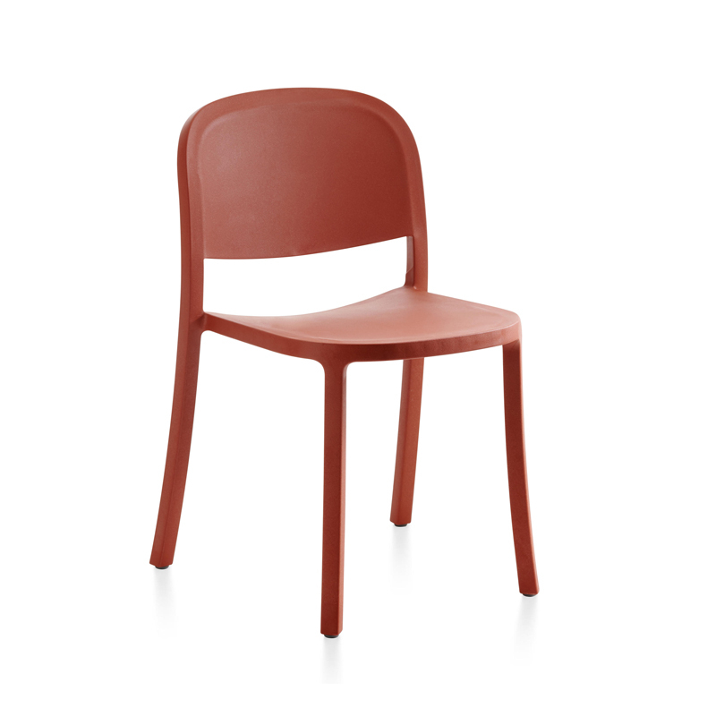 Chaise 1 INCH RECLAIMED Orange EMECO